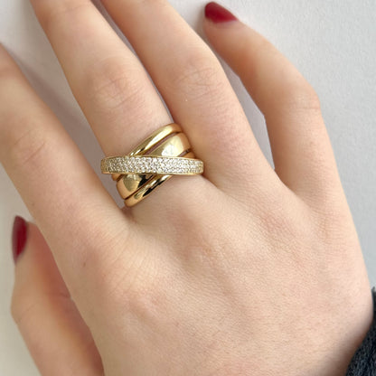 TWIST Gold Ring