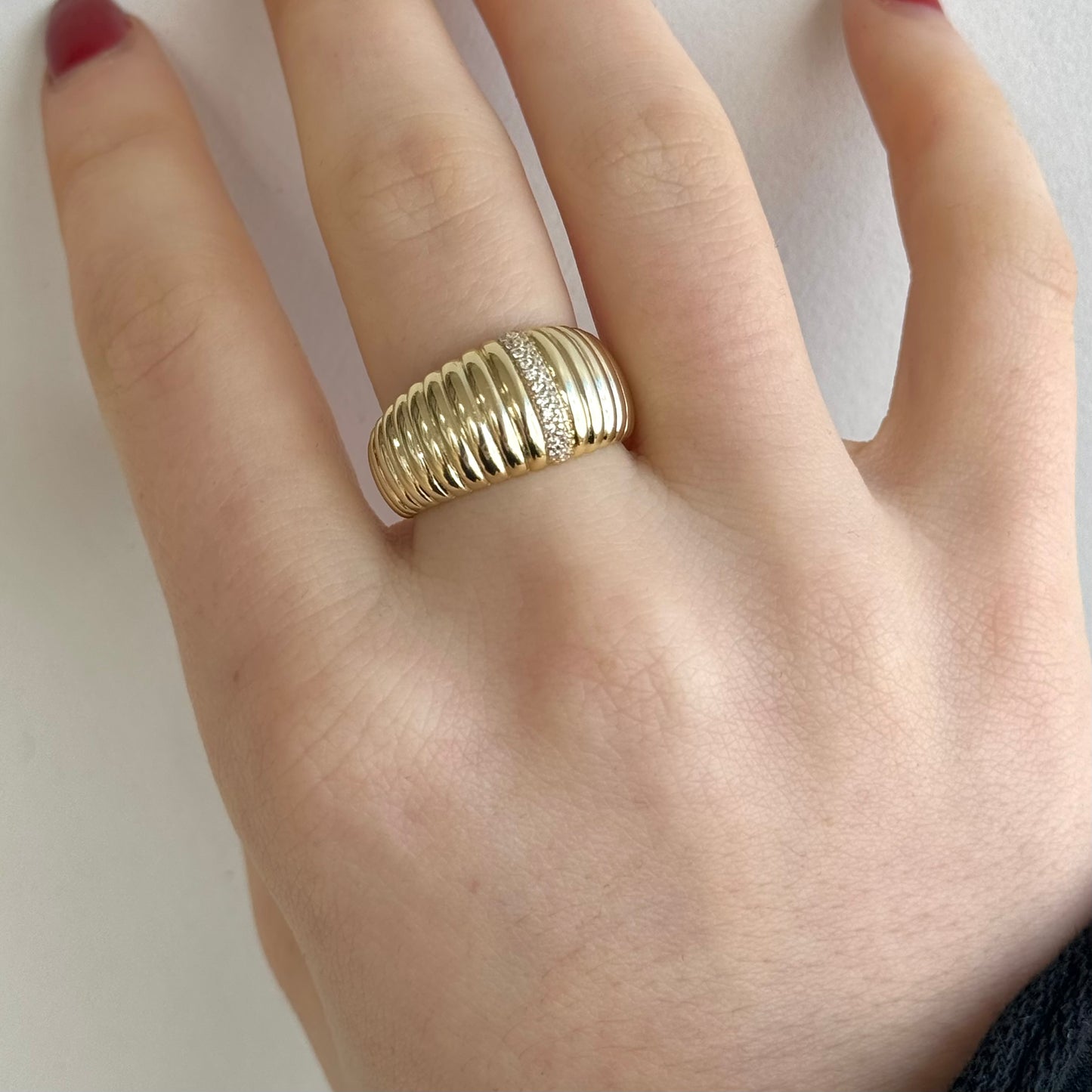 JADE Gold Ring