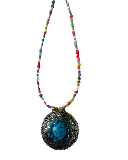 TARA Beaded Charm Necklace