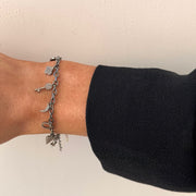 ANI Silver Charm Bracelet