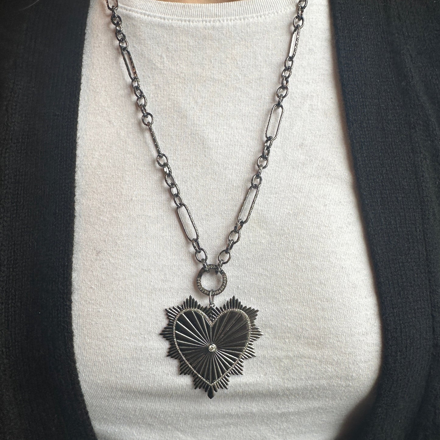 LAYLA Diamond Heart Necklace