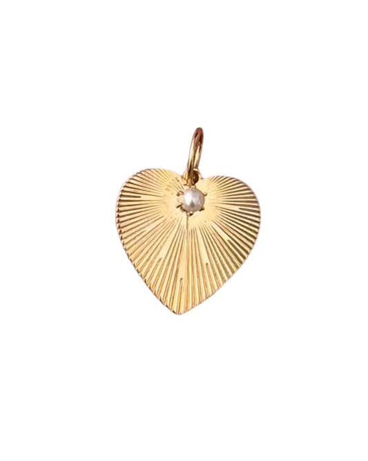 AMOUR 14kt Pearl Pendant