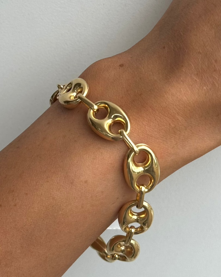 PUFFY Gold Bracelet