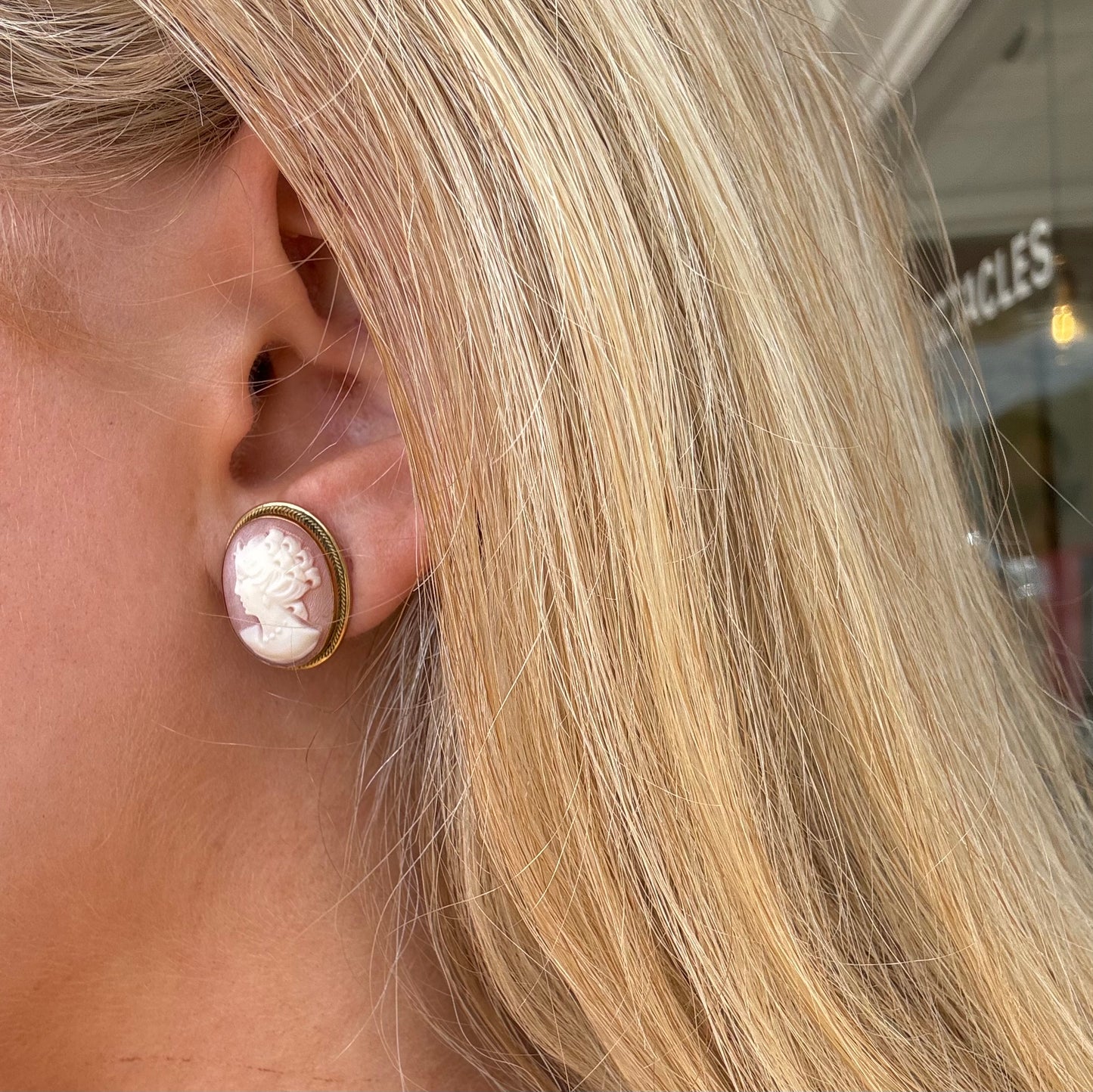 CAMEO Stud Earrings