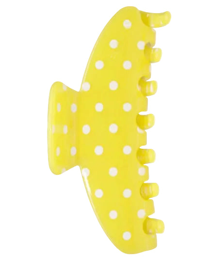 EMI JAY Big Effing Clip in Citrus Polka Dot