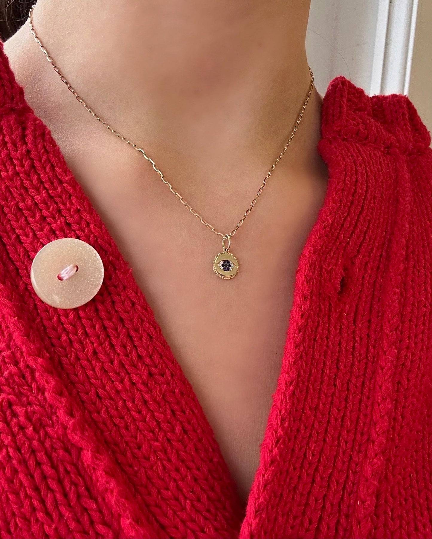 SHANNON Evil Eye Necklace