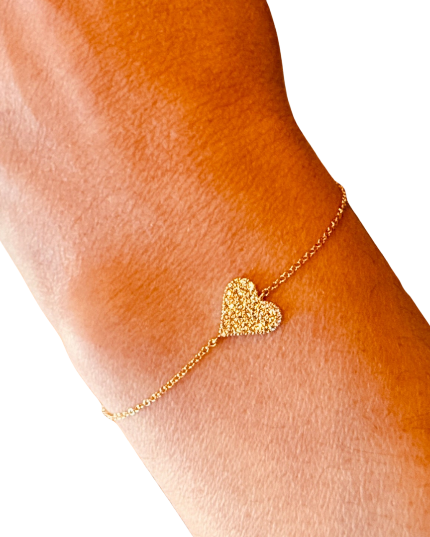 ALLIE Diamond Heart Bracelet