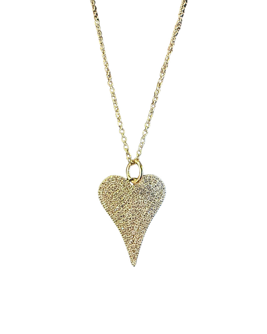 CALI Diamond Heart Necklace