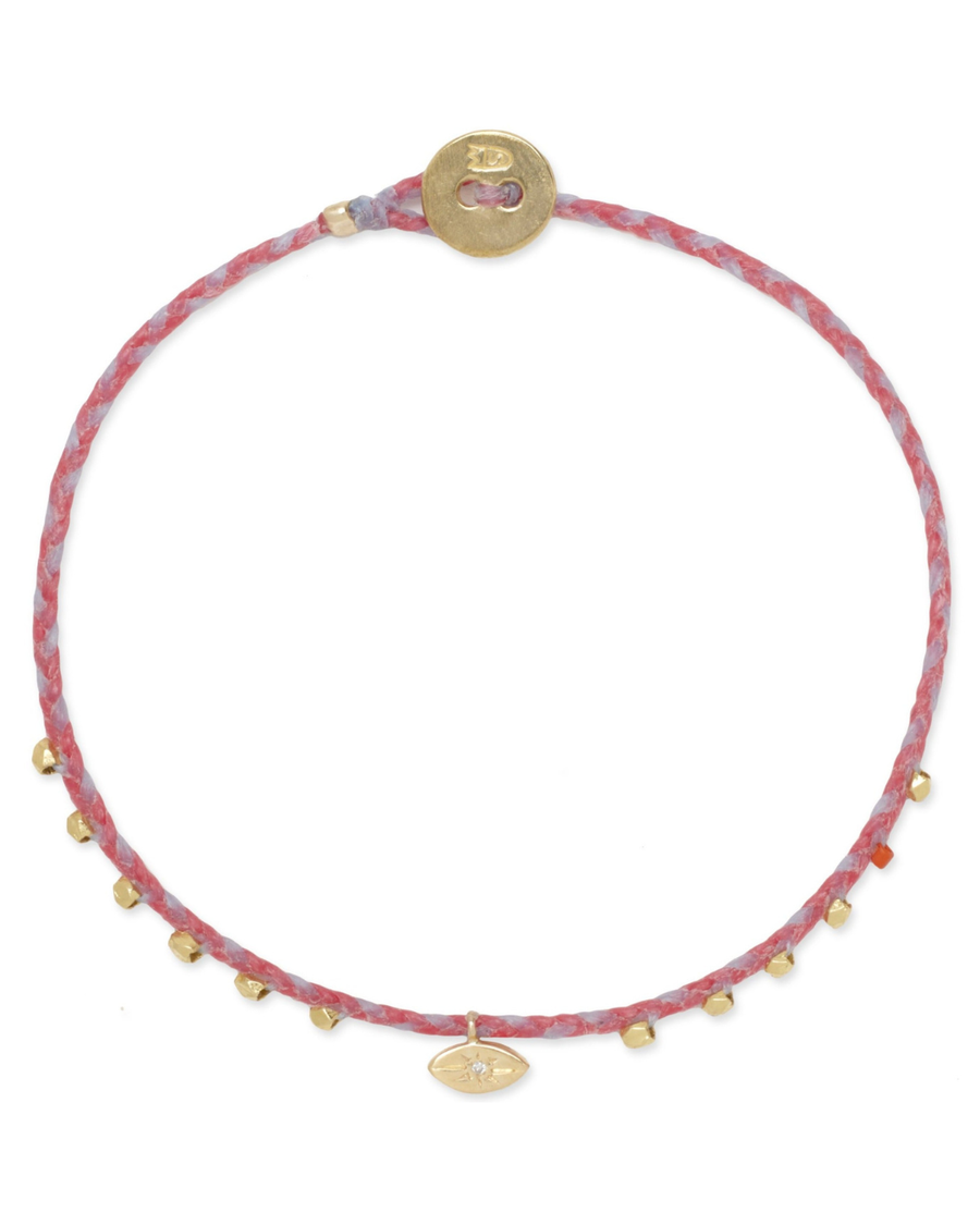 SCOSHA Easygoing Diamond Evil Eye Bracelet