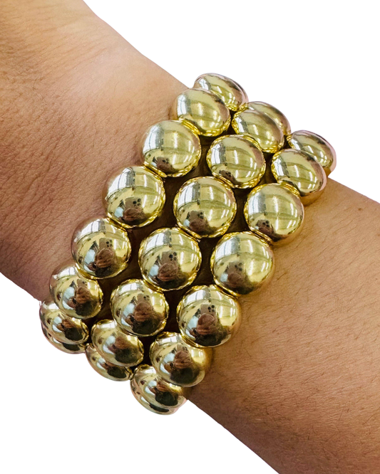 BUBBLE Gold Bracelet