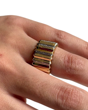 LARRY Gold Diamond Ring