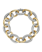 DAVID YURMAN Vintage Two Tone Chain Bracelet