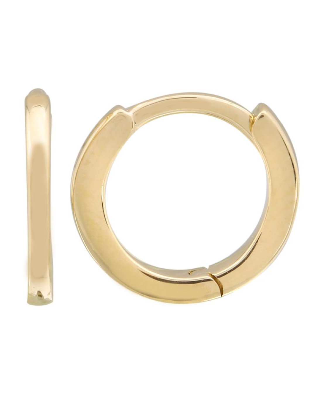 NAKED Yellow Gold Huggy Earrings