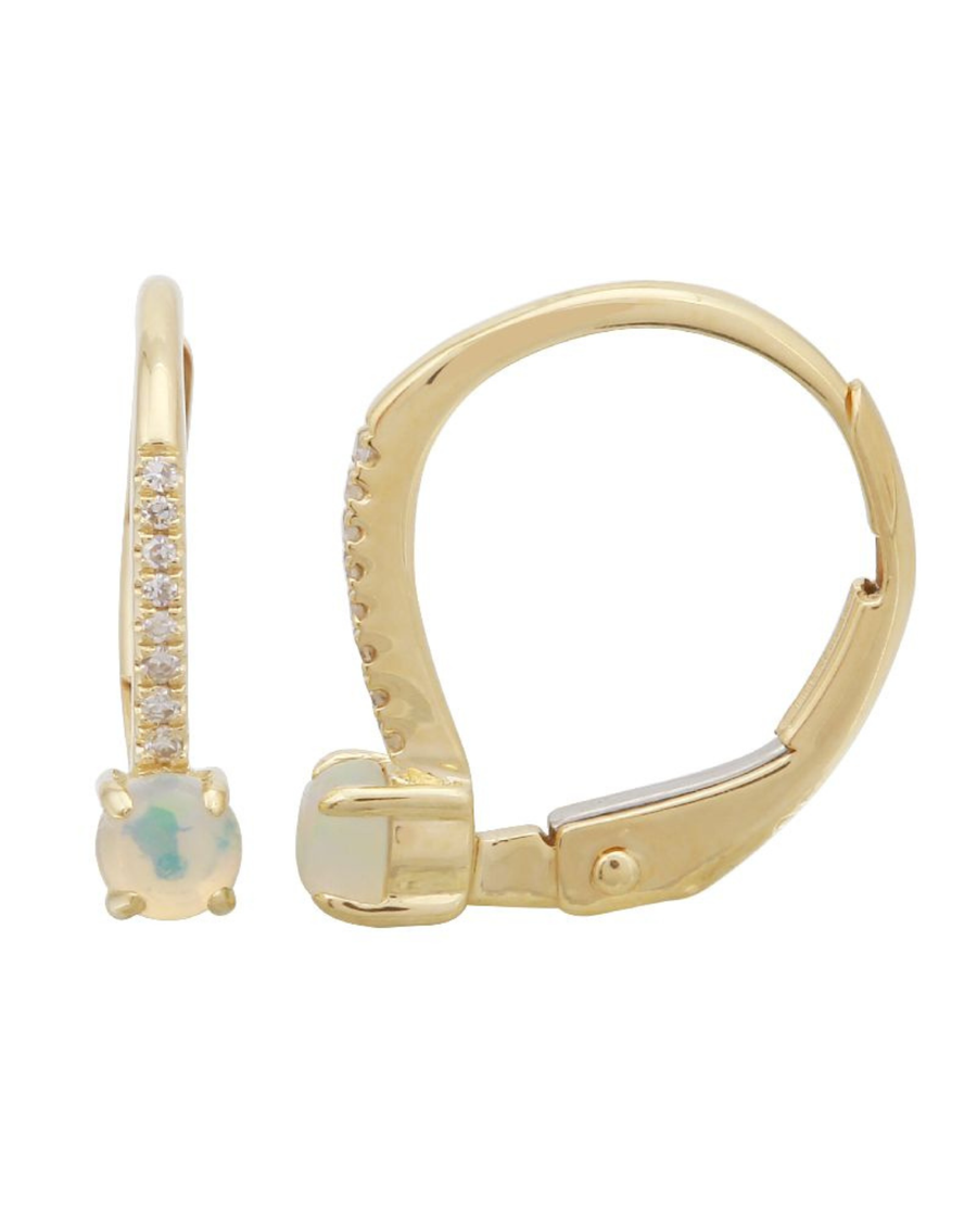 OPAL Diamond Earrings