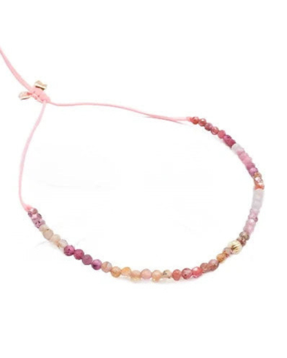 BY JOHANNE La Mesa Gold Beaded Bracelet