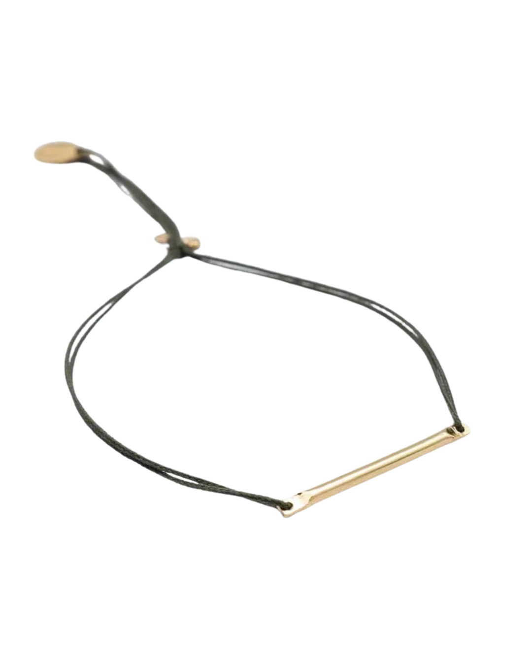 BY JOHANNE Beverly Gold Cord Bracelet
