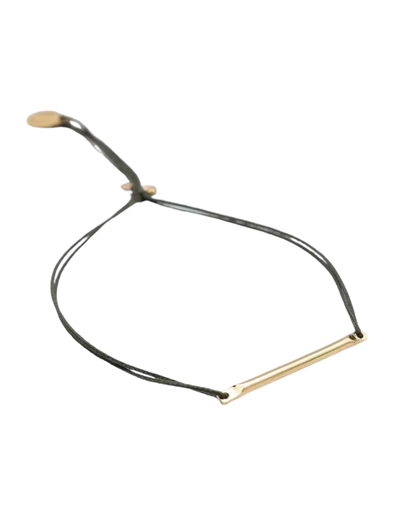 BY JOHANNE Beverly Gold Cord Bracelet