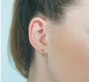 diamond spike earrings charm  @dylanajmesjewelry.com