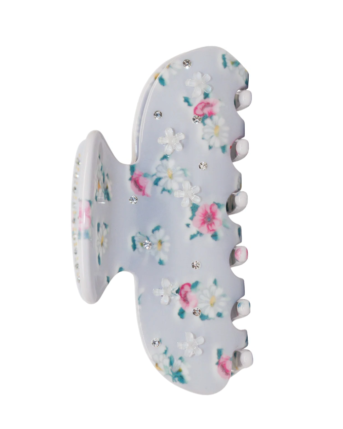 EMI JAY Sweetheart Clip Grey Floral