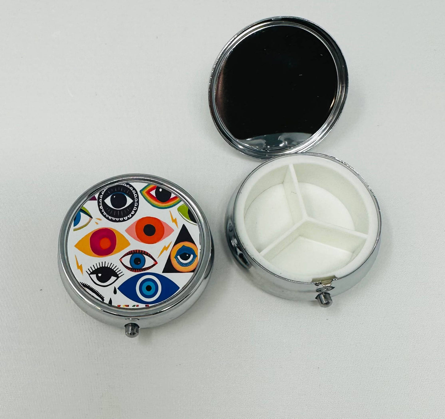 Evil Eye  Pill Case Pill Holder