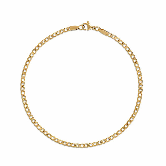 gold anklet  @dylanjamesjewelry.com