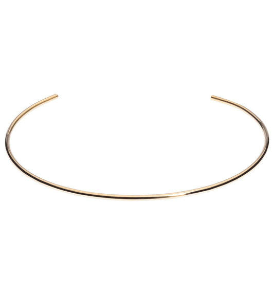 KATE Thin Round Choker Gold