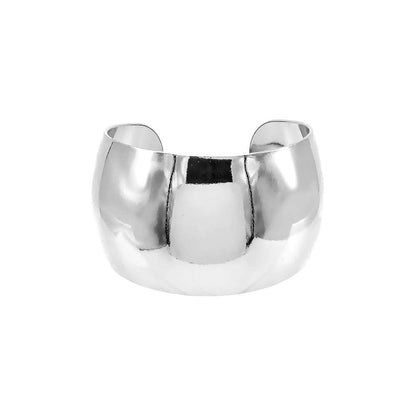 WIDE Dome Bangle Bracelet
