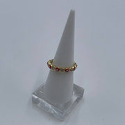 SKINNY Evil Eye Adjustable Ring