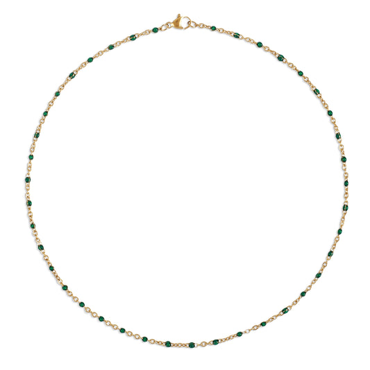 EVIE Gold Beaded Necklace