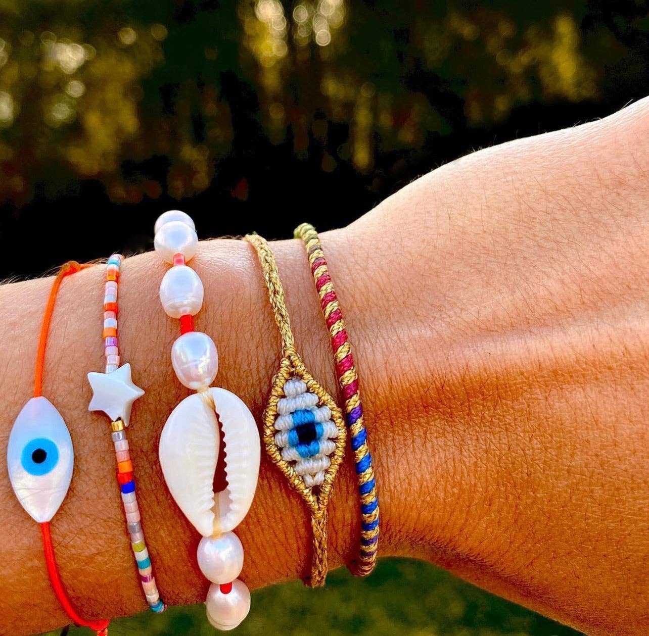 OIYA NIKKI Evil Eye Bracelet