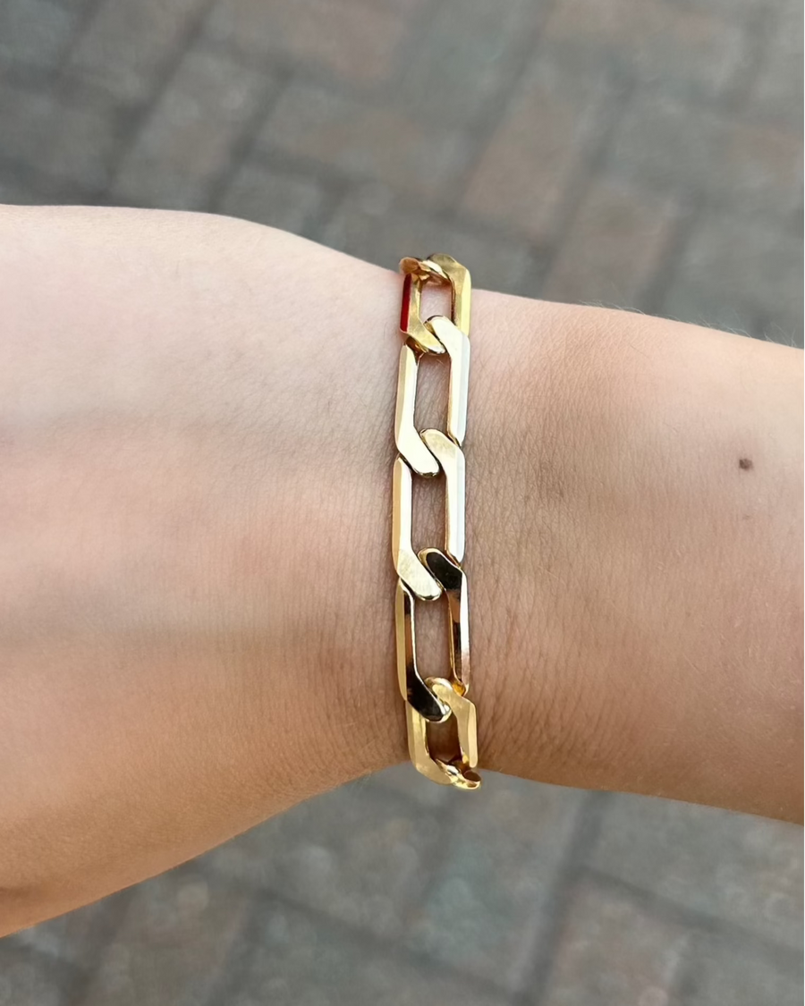 ALEXA Gold Link Bracelet
