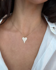 CALI Diamond Heart Necklace