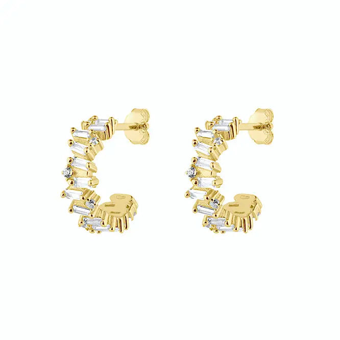 diamond baguette earrings @dylanjamesjewelry.com