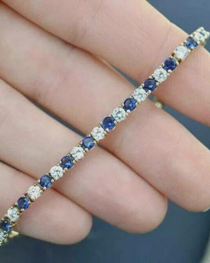 AZUL Tennis Bracelet