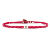SCOSHA Classic Diamond Cord Bracelet