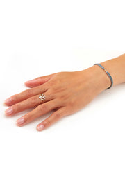 SCOSHA Classic Diamond Cord Bracelet