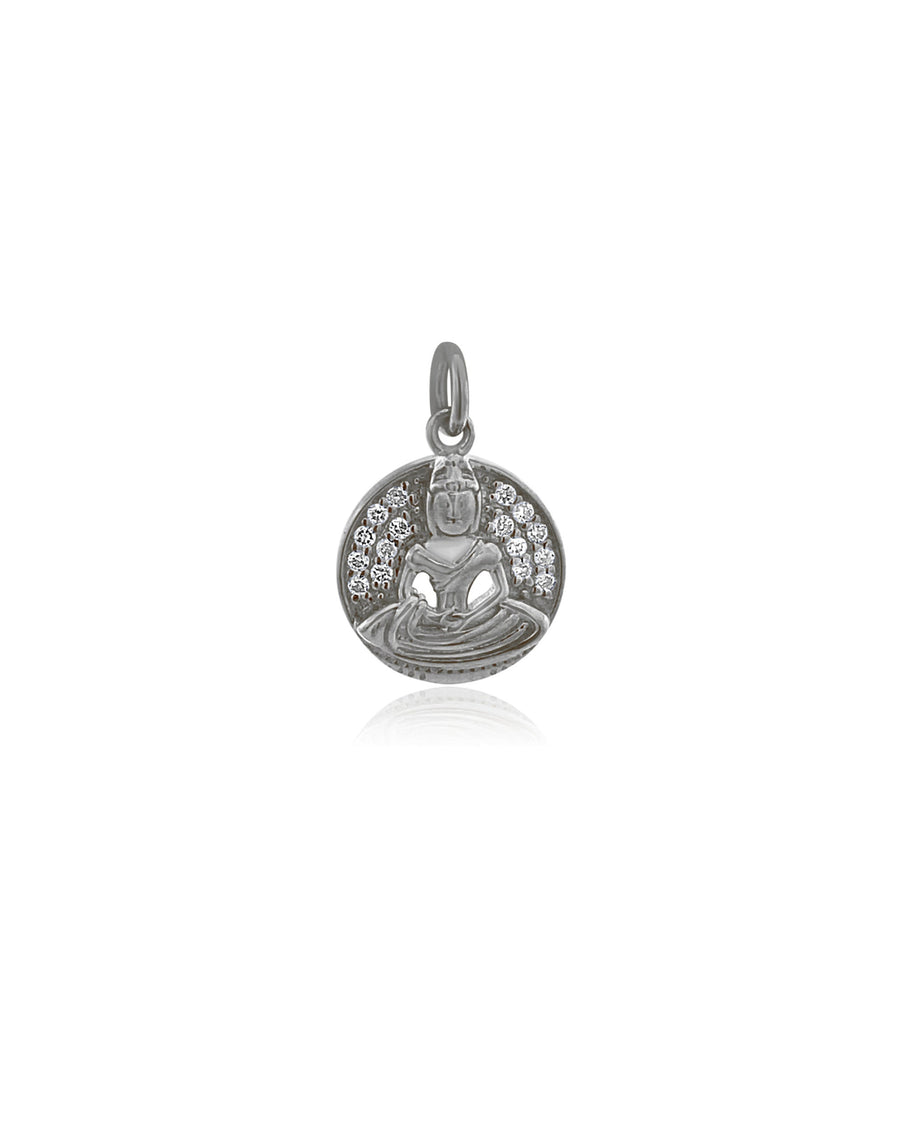ZEN Diamond SIlver Charm