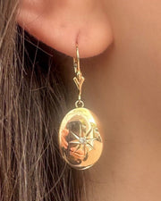 ASHLEY Vintage Gold Diamond Earrings