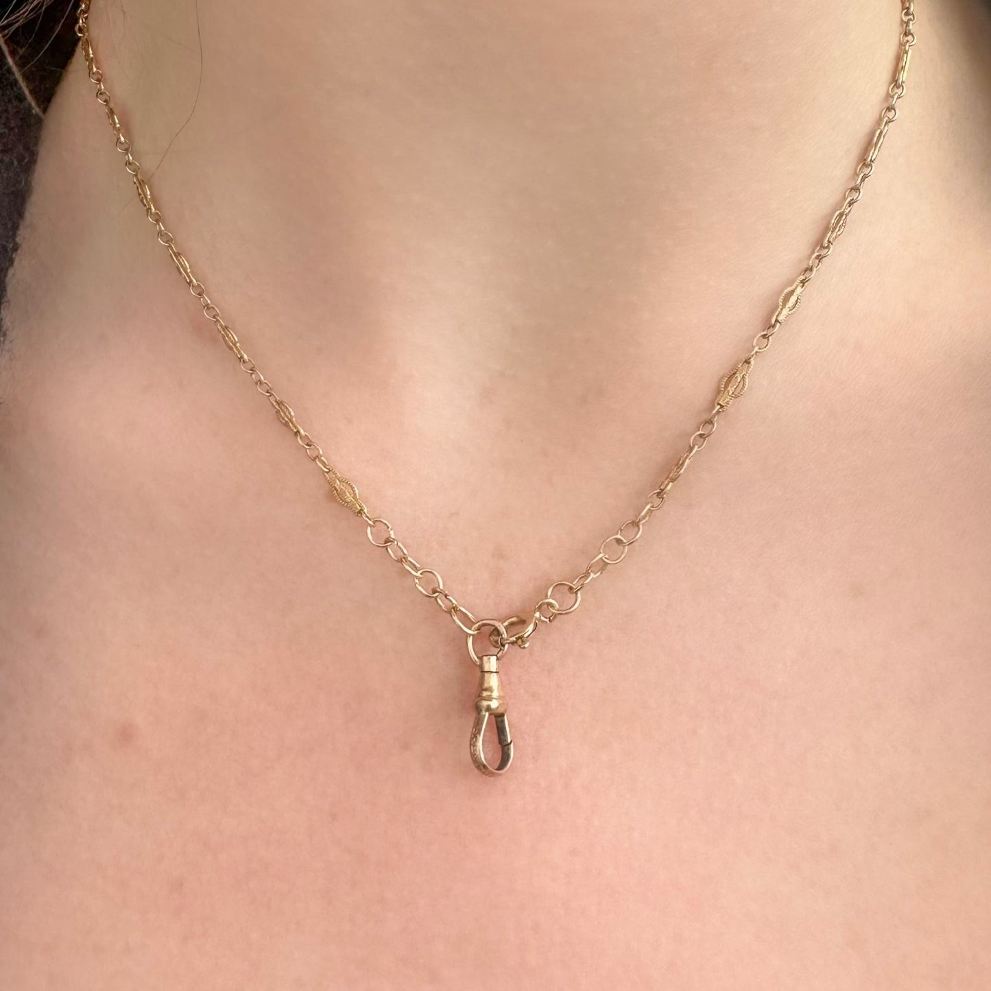 AVERY Vintage Gold Chain Necklace