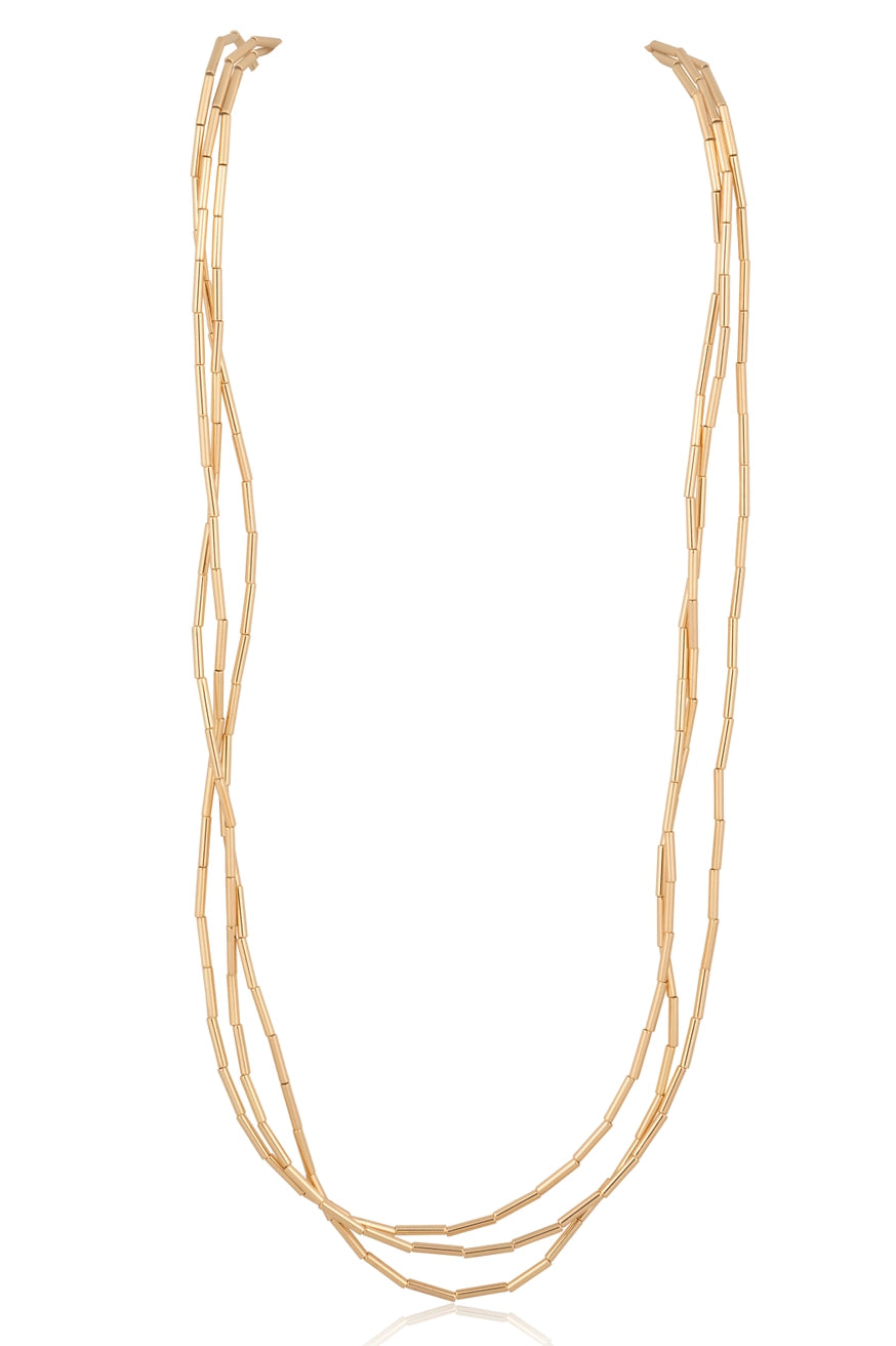 DYLAN Gold Wrap Necklace