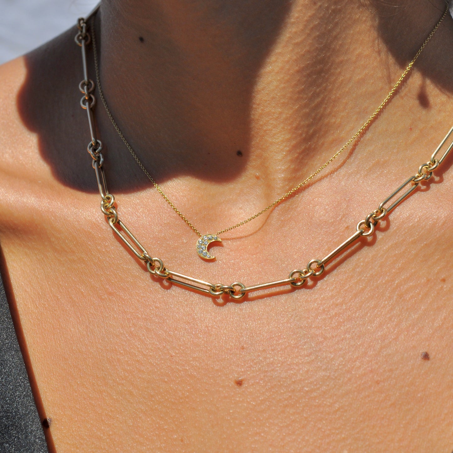 ROXY Gold Chain Necklace