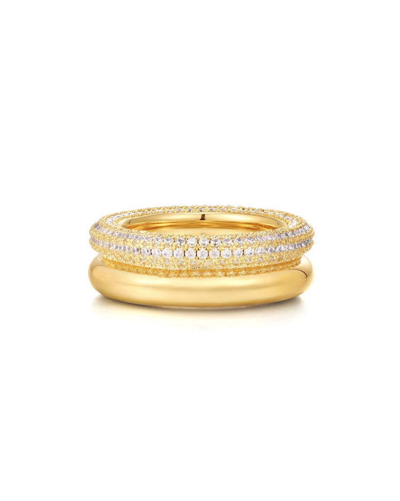 DOUBLE AMALFI Gold Ring