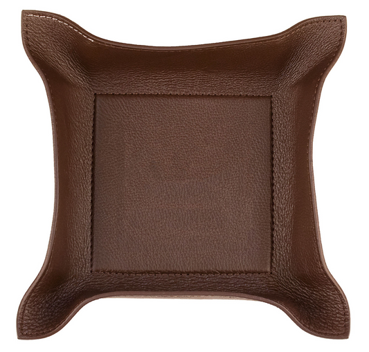 Perry Leather Valet tray