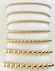 gold filled beaded bracelets made to order  @dylanjamesjewelry.com