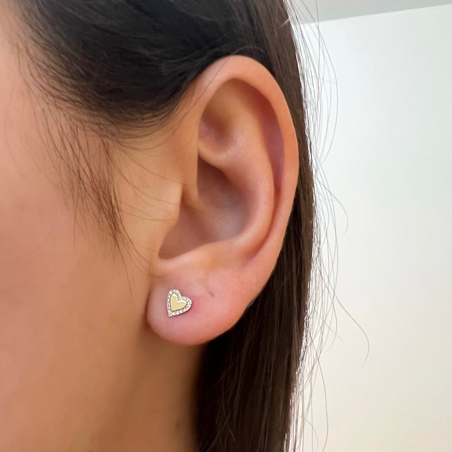 SAM heart earrings