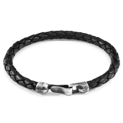 SKYE Leather Braided Bracelet by Anchor and Crew